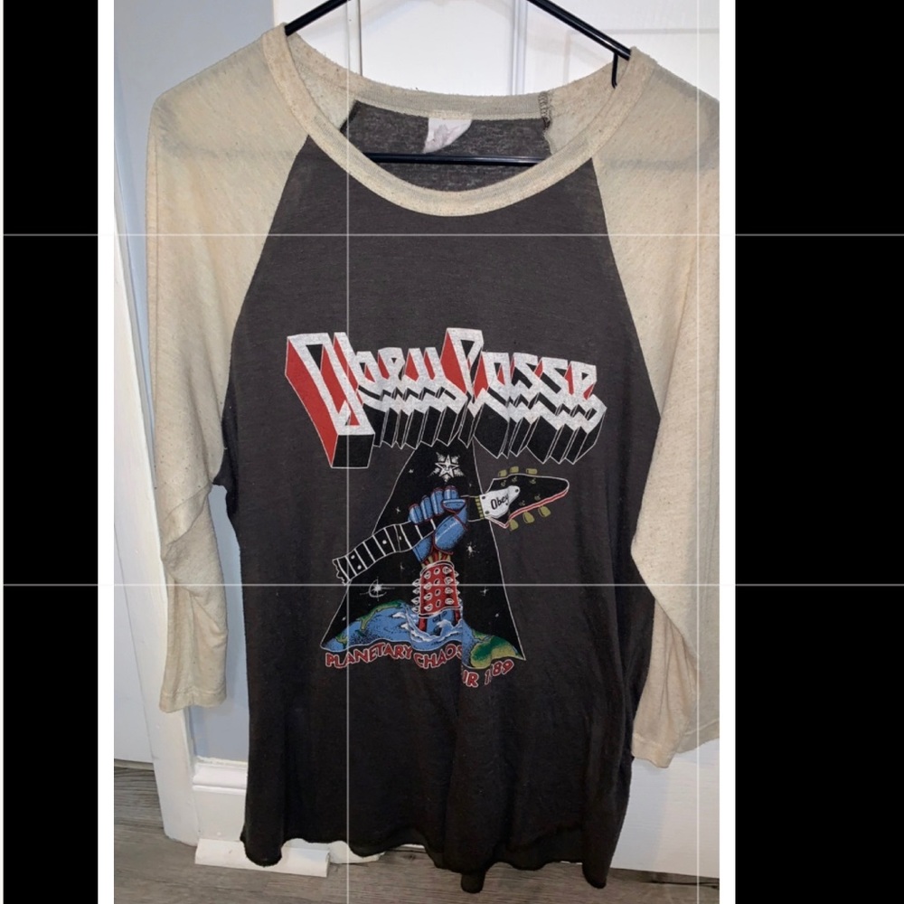 Obey Posses Lightweight Baseball Tee Size L